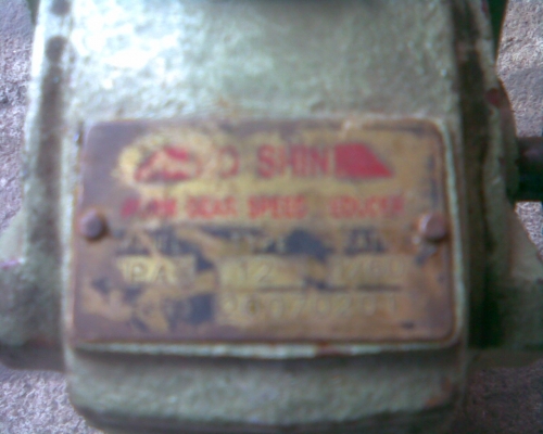 ตัวทดรอบ 1/60  รอบ