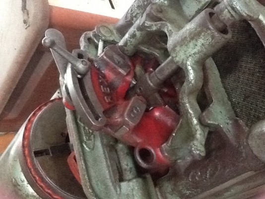 เครื่องต๊าปเกลียว REX เก่านอก ญี่ปุ่น ใช้งานได้เลย เครื่องต๊าปเกลียว REX เก่านอก ญี่ปุ่น ใช้งานได้เลย