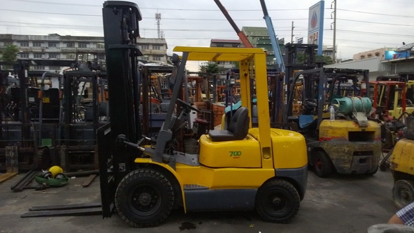 รถยกTCM FD25Z5 น้ำหนักยก 2.5 ตัน เสาสูง 6 เมตร เครื่องดีเซล เกียร์ออโต้