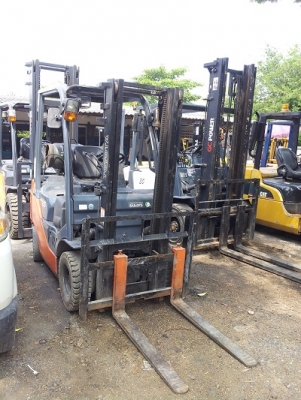 Forklift TOYOTA 8FG15 แก๊ส LPG  เกียร์AUTO ยกสูง 3 มม.