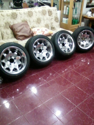 ขาย    แม็กENKAI แนวVIP 5รู114 .7นิ้ว .ขอบ 15นิ้วใข้ได้ทั้งเก๋งและ กะบะ