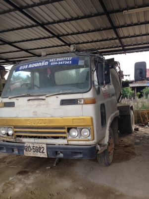 ขาย ! รถโม่ปูน อีซูซุ 2.5 คิว มีทะเบียน 390000 บ. ขาย ! รถโม่ปูน อีซูซุ 2.5 คิว มีทะเบียน 390000 บ.