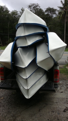 ขายเรือพายทั้งปลีก/ส่ง 8-10ฟุต