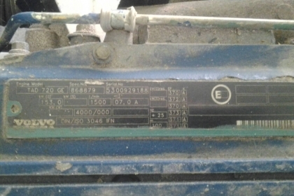 เครื่องปั่นไฟ Volvo PENTA 150 kva สภาพสวยๆพร้อมใช่