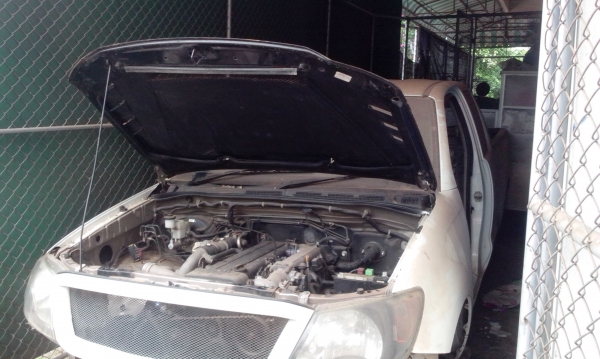 ขาย ซากพร้อมเล่ม Vigo Cab ปี 2006 สีน้ำตาล เล่มโอนลอย ราคาสุดท้าย