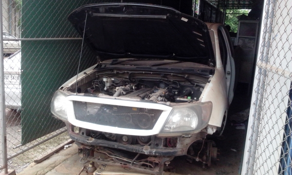 ขาย ซากพร้อมเล่ม Vigo Cab ปี 2006 สีน้ำตาล เล่มโอนลอย ราคาสุดท้าย