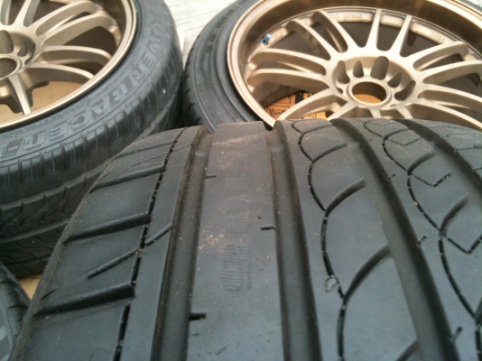 ขายแม็ก RE30 พร้อมยาง225/45/18-265/35/18 สภาพดอกเยอะๆใช้ได้อีกนาน ไม่เคยซ่อม 25,000 ขายแม็ก RE30 พร้อมยาง225/45/18-265/35/18 สภาพดอกเยอะๆใช้ได้อีกนาน ไม่เคยซ่อม 25,000