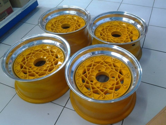 ล้อลายรังผึ้ง ขอบ13x7นิ้ว ล้อ3ชิ้น