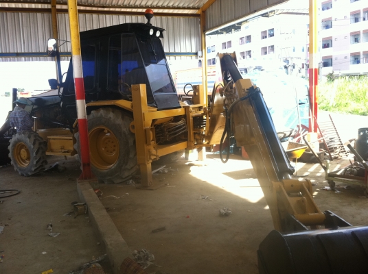 ขาย!!! Cat 428b 4*4   เจ้าของขายเอง !!!!!   2เพลา!! ปากคีบ บูมสไลค์ ได้