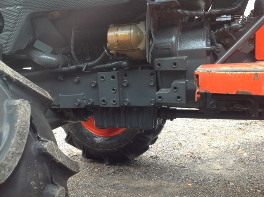 ปัญญาแทรคเตอร์มาแล้ว...จัดมาให้ครับ คูโบต้า L3408 ติดใบมีดใหม่ ยางหน้าใหม่