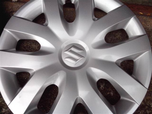 กะทะ ขอบ 15 suzuki swif พร้อมฝาครอบใหม่มาก