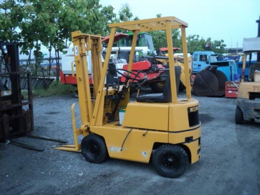 ขายรถโฟร์คลิฟท์นำเข้าจากญี่ปุ่น KOMATSU รุ่น FG07-2 เครื่องเบนซิน ราคา 80,000 บาท รถนอกแท้
