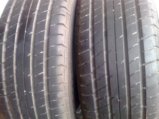 ยาง dunlop 185/55/15 ปียาง 4612 ถอดmazda2ป้ายแดง