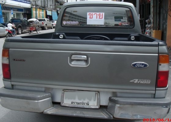 ขายรถบ้าน FORD RANGER LIMILED ปี2002 โฟว์วิล เครื่อง 2500 เดิมๆ เครื่องดี เครื่องยนต์แน่น ไม่เยิ้ม แรงดี ไม่มีปัญหา มือ 1 ออกห้าง สภาพสวยเดิมๆทั้งคัน (290000) ติดต่อคุณปรัชญา 084 9927529 077 287046 prutya77@gmail.com