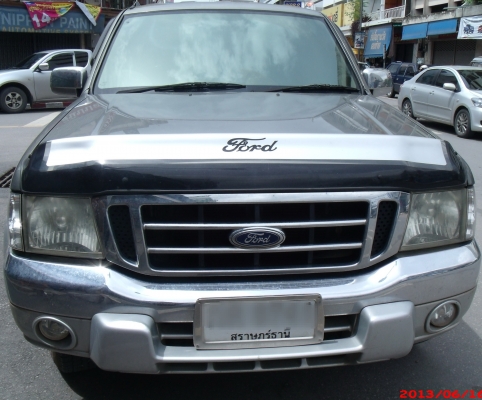 ขายรถบ้าน FORD RANGER LIMILED ปี2002 โฟว์วิล เครื่อง 2500 เดิมๆ เครื่องดี เครื่องยนต์แน่น ไม่เยิ้ม แรงดี ไม่มีปัญหา มือ 1 ออกห้าง สภาพสวยเดิมๆทั้งคัน (290000) ติดต่อคุณปรัชญา 084 9927529 077 287046 prutya77@gmail.com