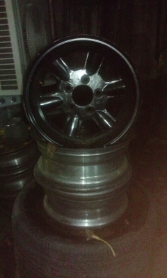 ขายล้อ เรโทขอบ14 อ๊อบ-27ลึกๆหน้ายื้นๆ 5รู114 มีคลบ4วง