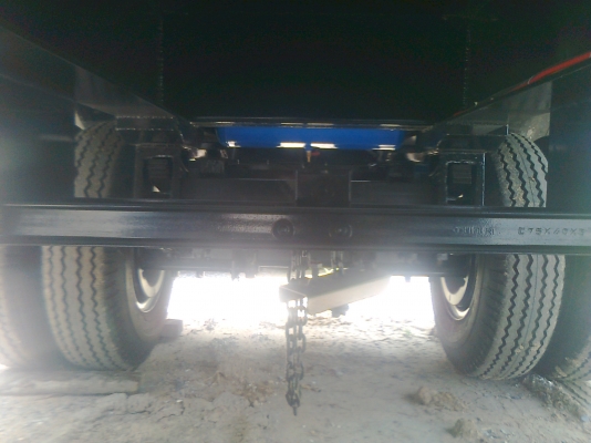 ลูกพ่วง 2 เพลา กระบะอลูมิเนียม ยาว 6.50 เมตร ใหม่