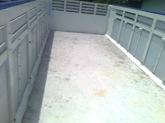 ลูกพ่วง 2 เพลา กระบะอลูมิเนียม ยาว 6.50 เมตร ใหม่