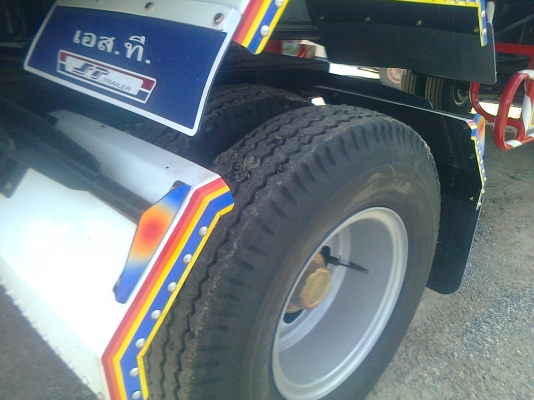 ลูกพ่วง 2 เพลา กระบะอลูมิเนียม ยาว 6.50 เมตร ใหม่