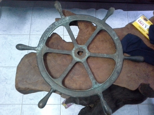 ขายพังงาทองเหลือง(พวงมาลัยเรือ)ของเก่า