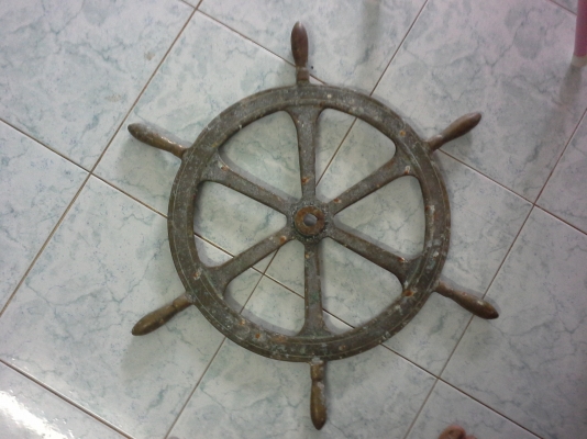 ขายพังงาทองเหลือง(พวงมาลัยเรือ)ของเก่า