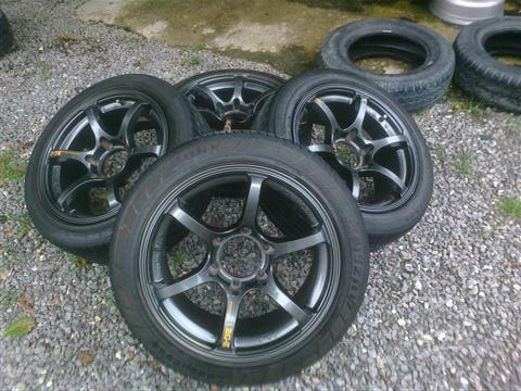 ขายแม็กพร้อมยางขอบ17หน้า8หลัง9