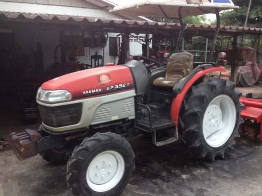 ขายด่วนรถไถนั่งขับยันมาร์EF352Tพร้อมโลเตอรลรี่ตัวปั่นรถสภาพดีมากสนใจติดต่อ081-9136451