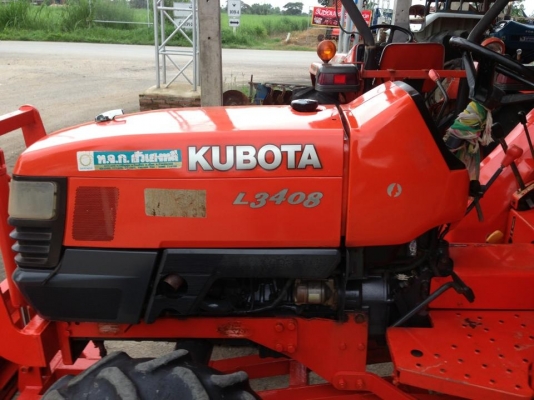 ขายด่วนรถไถคูโบต้าL3408พร้อมดันดินหน้าและโลเตอร์ลี่รถอยุ่ที่จังหวัดกำแพงเพชร