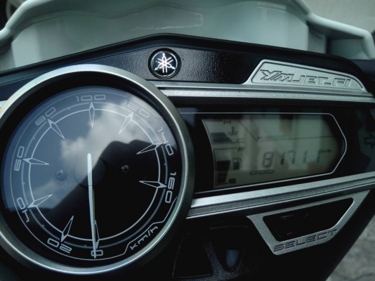 Yamaha nouvo SX ล้อแม็ก รถ 1 ปี ไมล์ 8172 ก.ม.สภาพใหม่