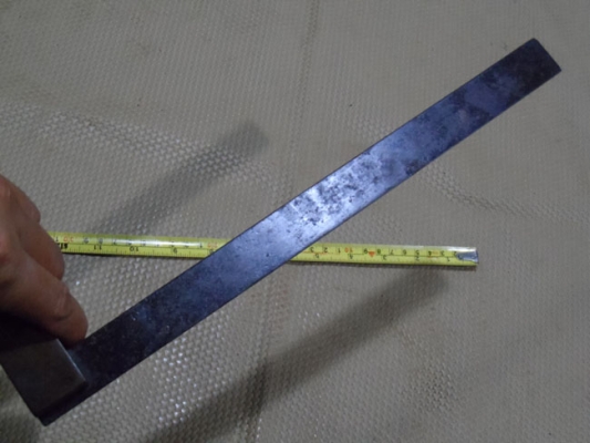 ฉากด้ามทองเหลืองกอดไม้ โบราณ