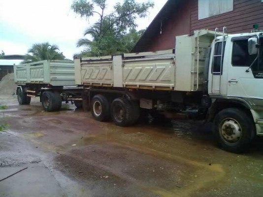 Hino FM3M พ่วงแม่ลูก ลูก2คาน