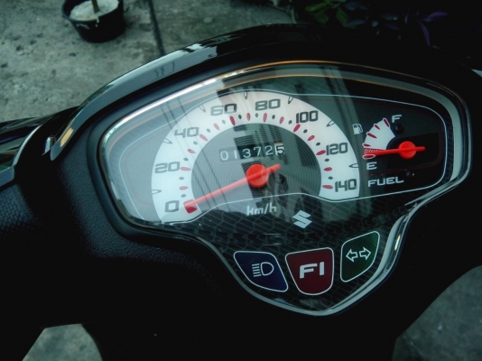 Suzuki Nex ล้อแม็ก รถ 8 เดือน ไมล์ 1373 ก.ม. สภาพป้ายแดง