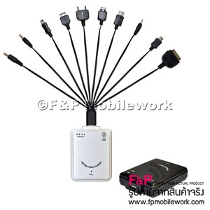 ขายที่ชาร์จแบตสำรองพกพา 10in1 Power Bank ใช้ได้ทุกยี่ห้อ