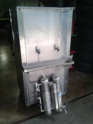 ขายตู้น้ำดื่ม+เครื่องกรองน้ำ-สแตนเลส