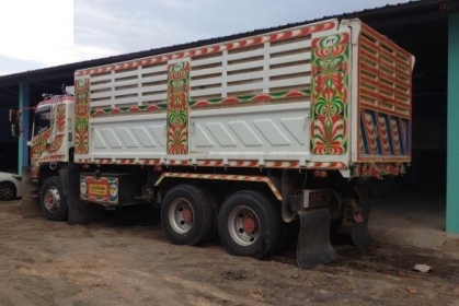 ขาย Hino S500 380 แรง แม่ลูกดั้มพ์ สวยมาก จองเลย โทร 088-4501277