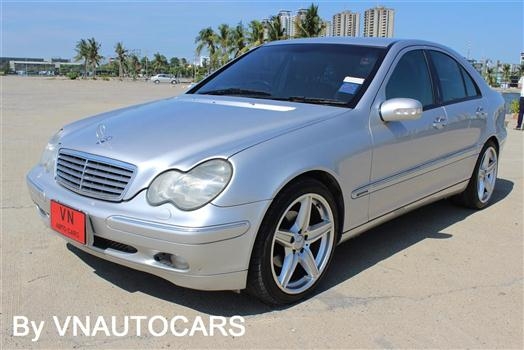 ฟรีดาวน์ 2002Benz C200 Kompressor W203 ทะเบียนสวย แม็กซ์AMGแท้