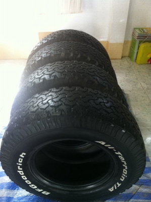 ขออนุญาติ ขายยาง BF All 265/75 r16 ปี 09 4 เส้น 7500 ขออนุญาติ ขายยาง BF All 265/75 r16 ปี 09 4 เส้น 7500