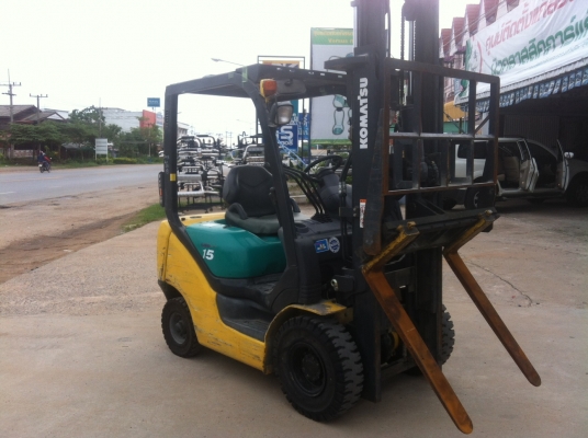ขายฟอร์คลิฟต์ KOMUTSU FG15C-18 ,เสาสูง 3 เมตร มีฮิ้งฟอร์ค ,เกียร์ MT ขอบคุณมากครับพี่นุสิทธิ์ จ.ปัตตานี ,5727 ช.ม ,(รับประกันเครื่องยนต์ 6 เดือน )   สภาพเดิมแท้จากญี่ปุ่น   สีเดิมและตัวถังสภาพเดิมจากญี่ปุ่น