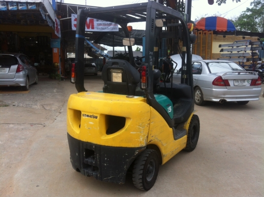 ขายฟอร์คลิฟต์ KOMUTSU FG15C-18 ,เสาสูง 3 เมตร มีฮิ้งฟอร์ค ,เกียร์ MT ขอบคุณมากครับพี่นุสิทธิ์ จ.ปัตตานี ,5727 ช.ม ,(รับประกันเครื่องยนต์ 6 เดือน )   สภาพเดิมแท้จากญี่ปุ่น   สีเดิมและตัวถังสภาพเดิมจากญี่ปุ่น