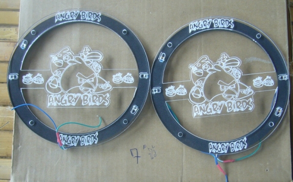 ไฟแต่งลำโพง ขนาด 7นิ้ว รถยนต์