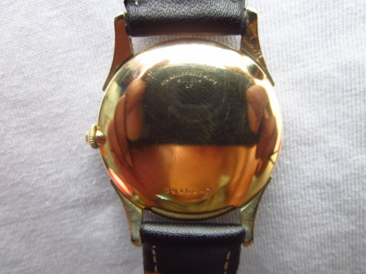 +++++ BULOVA 10k Gold Plate ไขลานโบราณแท้ 1 +++++ +++++ BULOVA 10k Gold Plate ไขลานโบราณแท้ 1 +++++