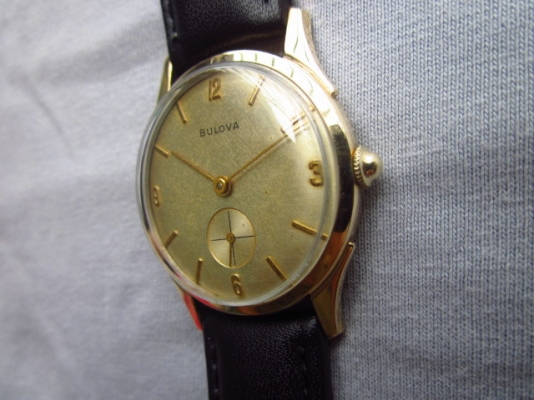 +++++ BULOVA 10k Gold Plate ไขลานโบราณแท้ 1 +++++ +++++ BULOVA 10k Gold Plate ไขลานโบราณแท้ 1 +++++