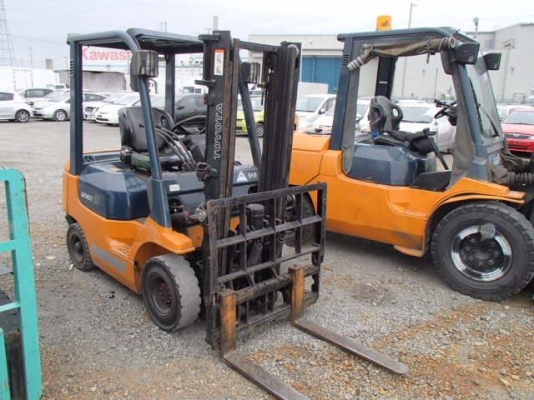 ขายฟอร์คลิฟต์ TOYOTA 7FG15 (GASSOLINE) ,เสาสูง 3 เมตร มีฮิ้งฟอร์ค ,เกียร์ AT ,8744 ช.ม ,(รับประกันเครื่องยนต์ 6 เดือน )   สภาพเดิมแท้จากญี่ปุ่น   สีเดิมและตัวถังสภาพเดิมจากญี่ปุ่น