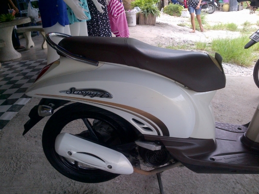 ขาย!ฮอนด้าสกู๊ปปี้ไอ ปี53 รถเครื่องเดิมแน่นๆ  พร้อมใช้ ทะเบียน+เอกสารโอน ภาษีไม่หมด