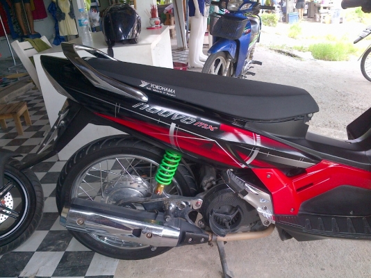 ด่วน!ยามาฮ่านูโวMX ปี51 รถเครื่องเดิมแน่นๆ สีสวย พร้อมใช้ ทะเบียน+เอกสารโอน ภาษีไม่หมด 088-2197709