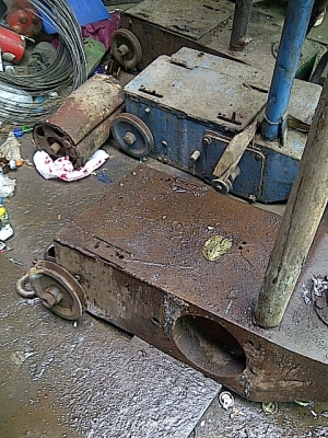 ขาย..ซากเครื่องขัดพื้นไม้ปาร์เก้