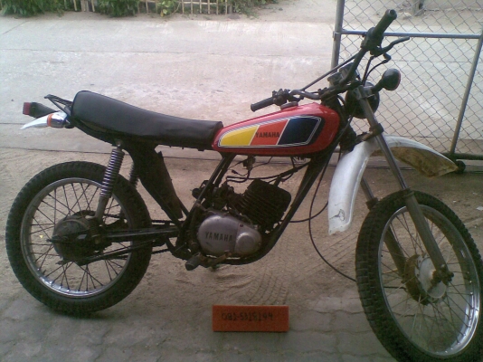 DT-125 รุ่นโช็คคู่ เครื่องดี มี ทบ. ตามสภาพ