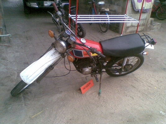 DT-125 รุ่นโช็คคู่ เครื่องดี มี ทบ. ตามสภาพ