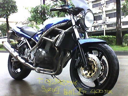 ขายSuzuki Bandit400cc.อินวอย์ สรรพสามิต พร้อมใช้สะอาด ราคา44000บ.