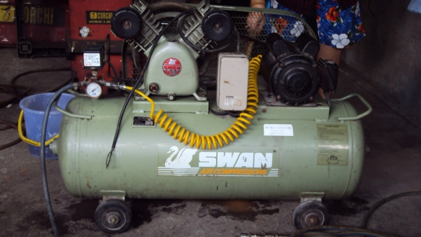 ขายปั๊มลมSWAN 2 แรงถัง85ลิตรไฟ220v